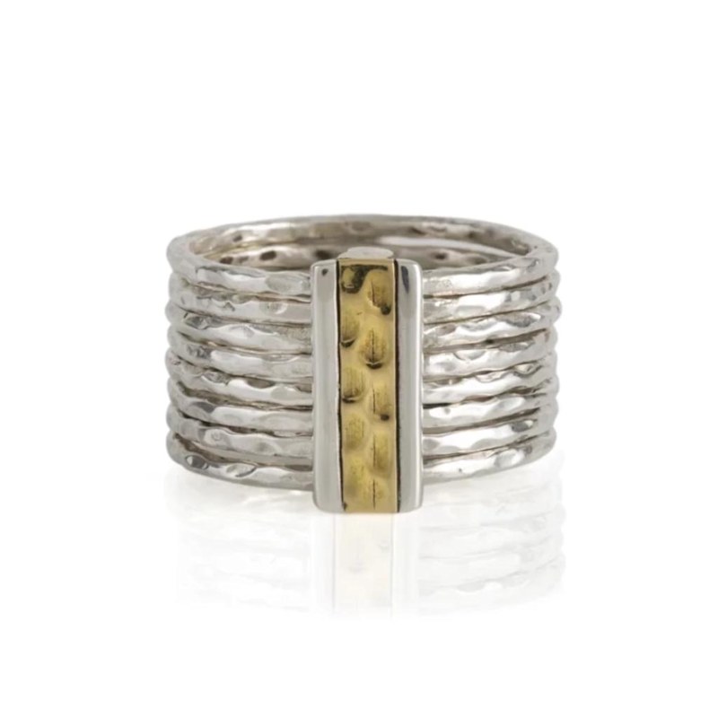 Thumbnail of Karma Fortune Silver Stacking Ring image