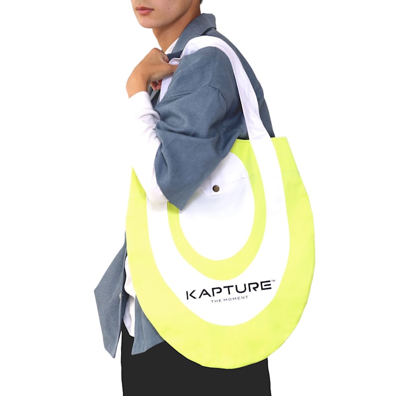 Thumbnail of Tyo Tote Bag - Neon Yellow image