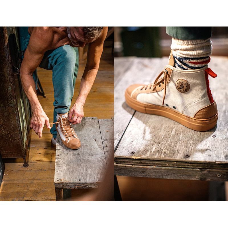 Thumbnail of &Sons Baseline Basketball High Top image