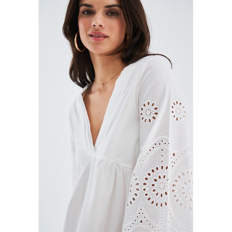 Peraluna Hiromi Mini Dress - White