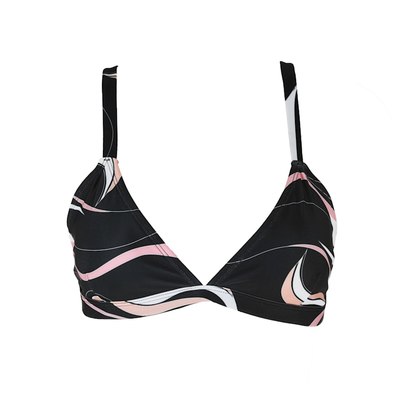 Thumbnail of Hedy Classic Triangle Top Coral Print image