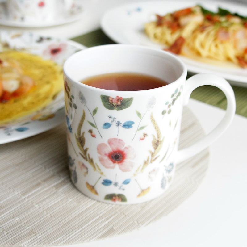 Thumbnail of Scandinavian Floral - Set Of Two Mugs image