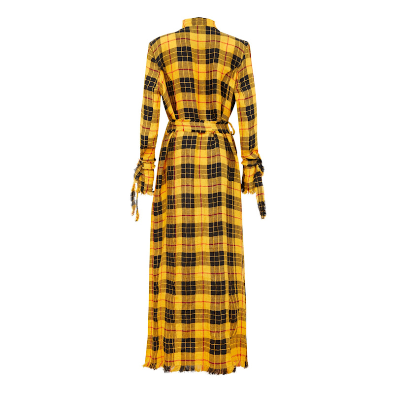 Thumbnail of Ritual Tartan Trench Coat image