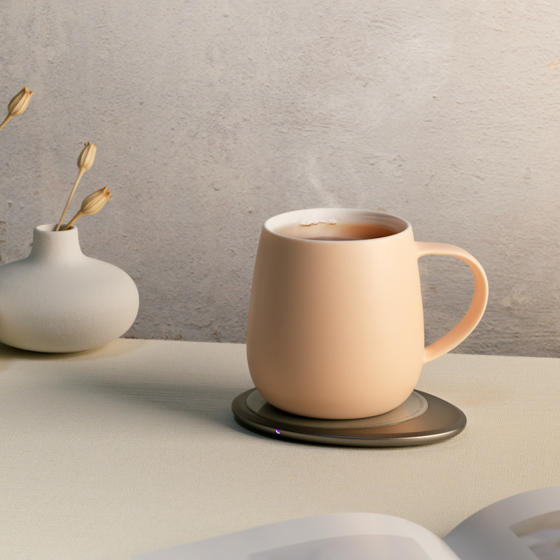 Thumbnail of Ui Ceramic Self-Heating Mug - Rosy Apricot image