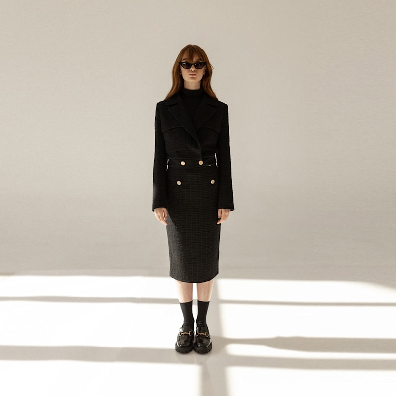 Thumbnail of Tweed Crop Jacket image