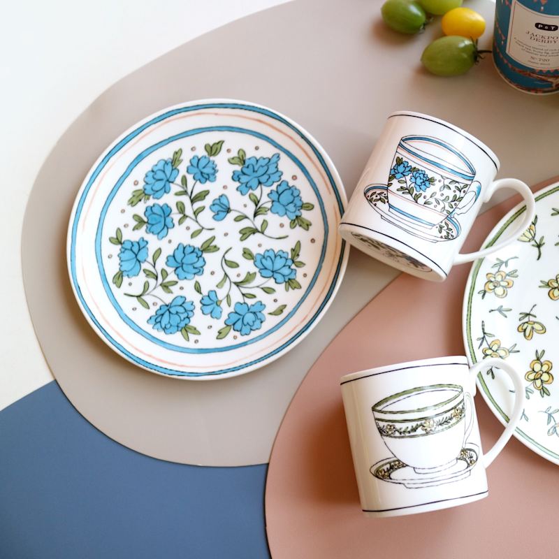 Thumbnail of Deco Placemats, Set Of Two - Light Beige image
