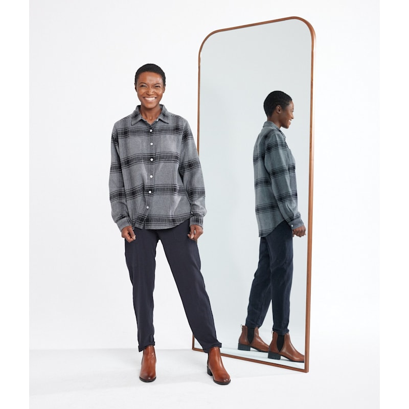 Thumbnail of Organic Cotton Unisex Flannel - Grey image