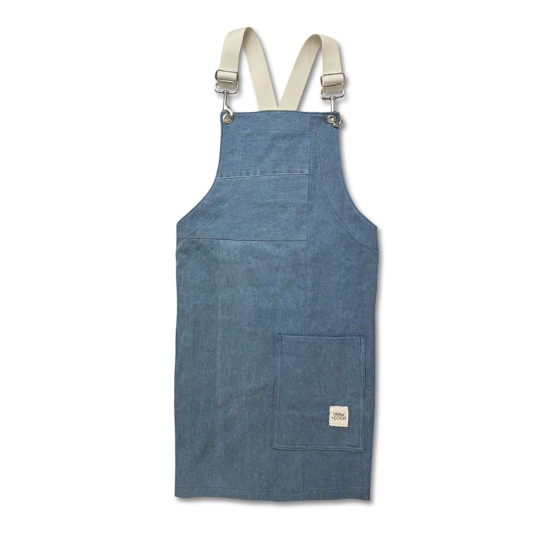 Thumbnail of Upcycled Denim Adult Apron image