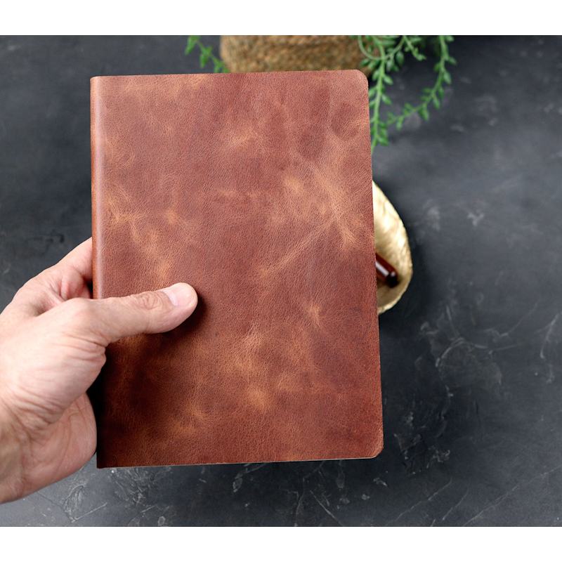 Thumbnail of A5 Leather Notebook - Green image