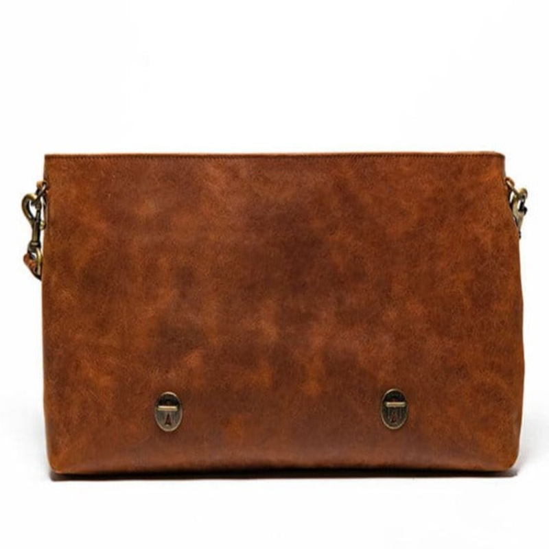 Thumbnail of Handmade Leather Messenger Bag, Urban Laptop Briefcase image