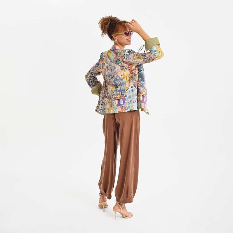 Thumbnail of Urban Sketch Print Jacket image
