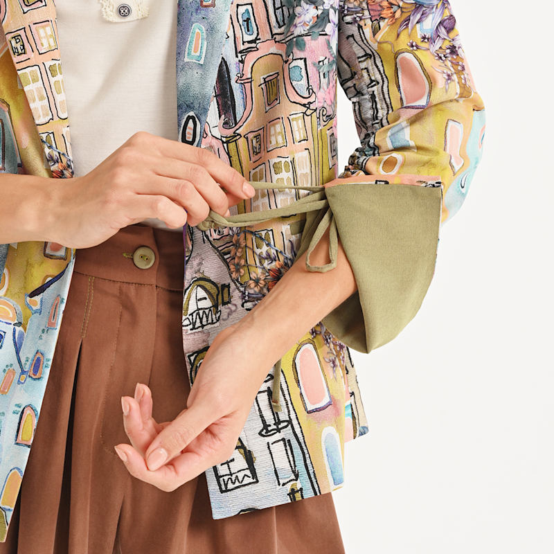 Thumbnail of Urban Sketch Print Jacket image