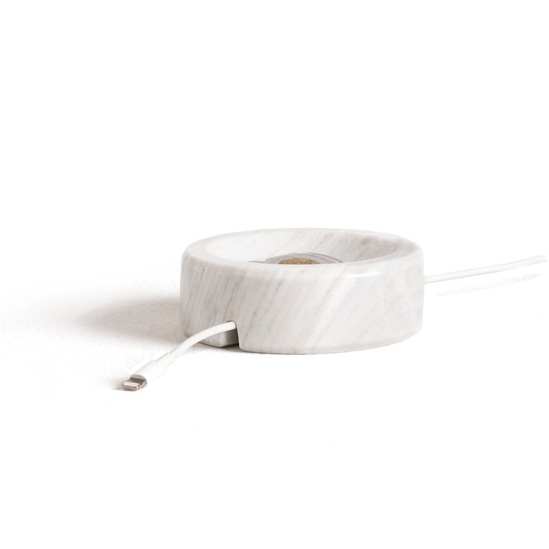 Thumbnail of Cable Holder White Marble image