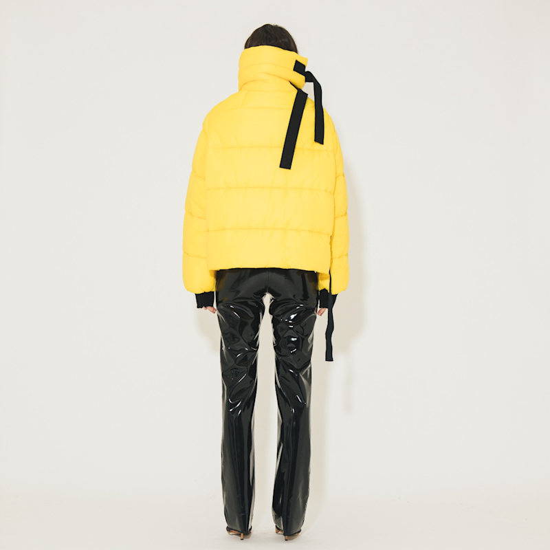 Thumbnail of Utah Yellow Short Down Jacket image