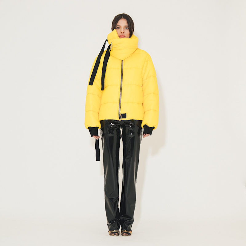 Thumbnail of Utah Yellow Short Down Jacket image