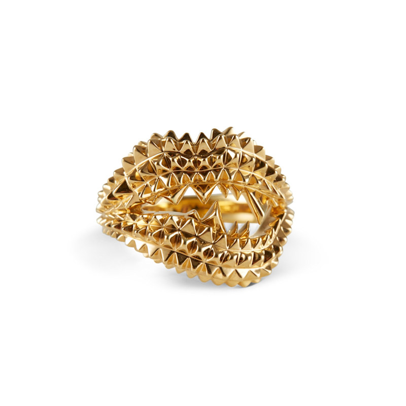 Thumbnail of Kiss Of Desire Ring Gold image