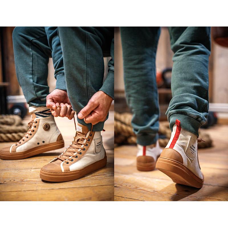 Thumbnail of &Sons Baseline Basketball High Top image