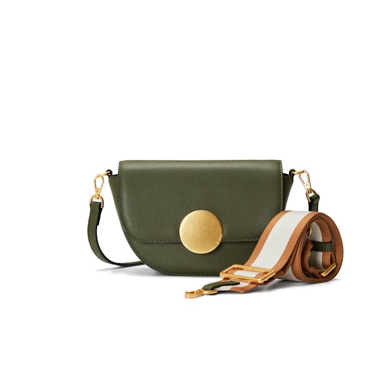 Lottie Saddle Crossbody -Olive Oryany Wolf Badger
