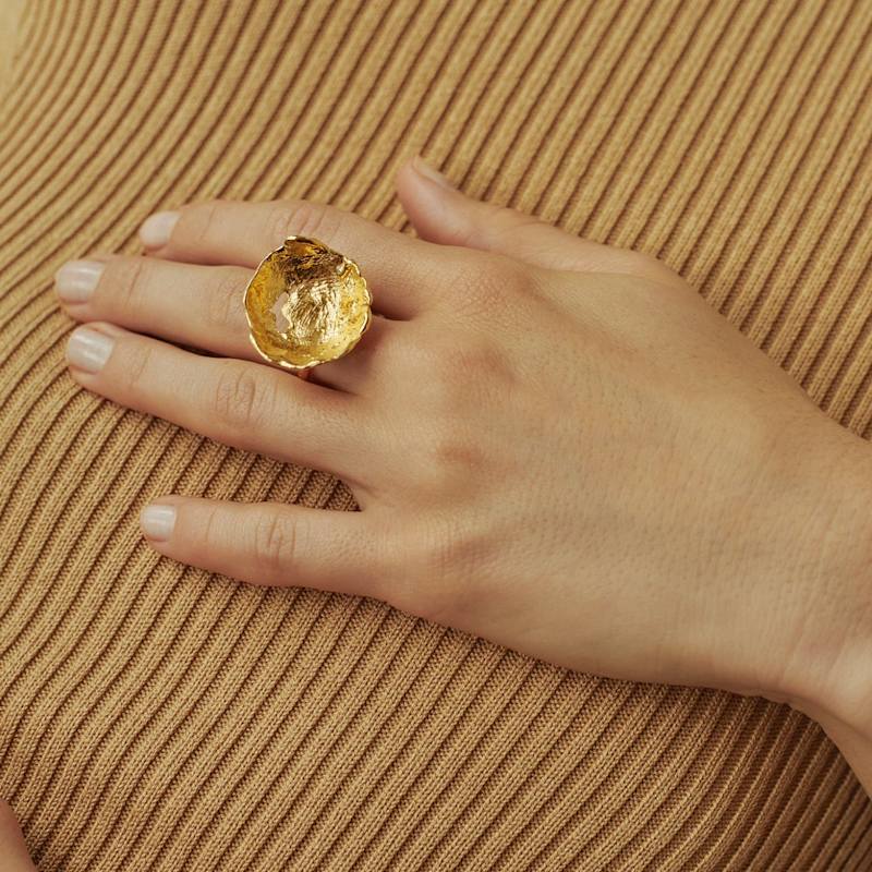 Thumbnail of Vacation Sun Ring Gold image