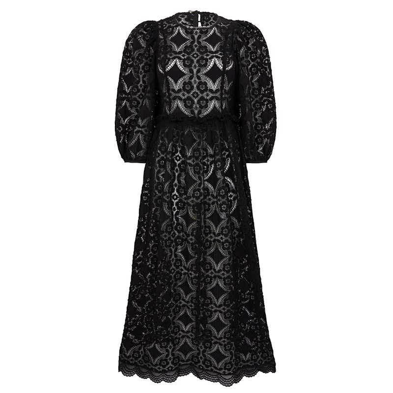 beach wedding dress lace Long Sleeve Boho Flowy Wedding Dress Lace A-Line V-Neck Beach Gown with Split Front and Sweep Train, Diamond White / 6
