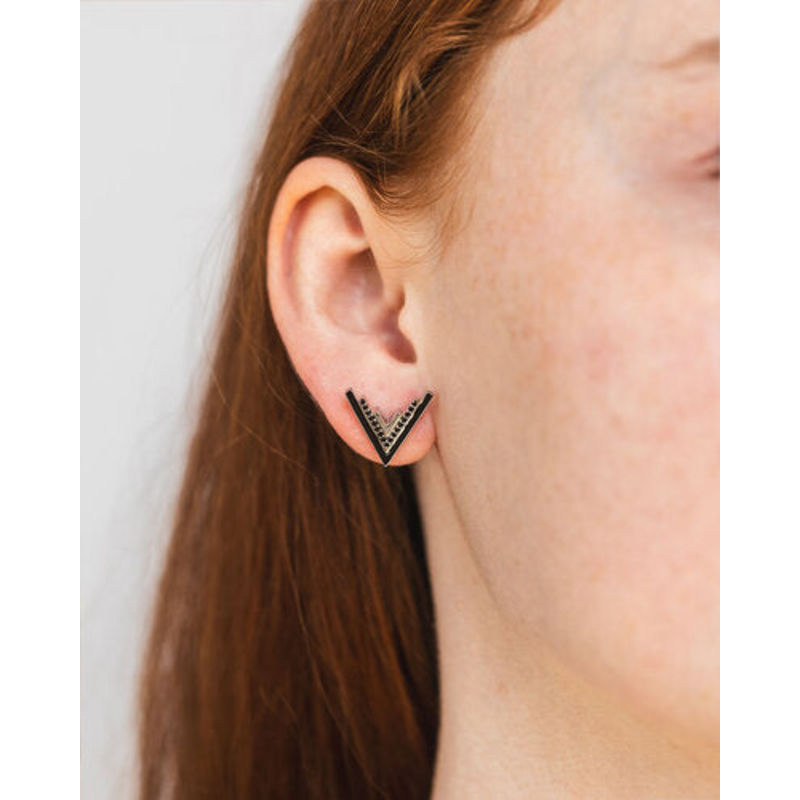 Thumbnail of The Valor Earrings - Silver image