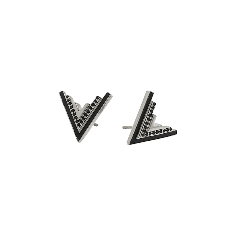Thumbnail of The Valor Earrings - Silver image