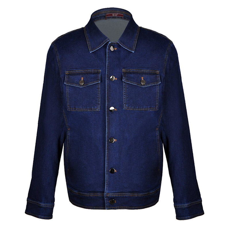 Thumbnail of Vanguard Stretch Denim Jacket  Dark Blue image