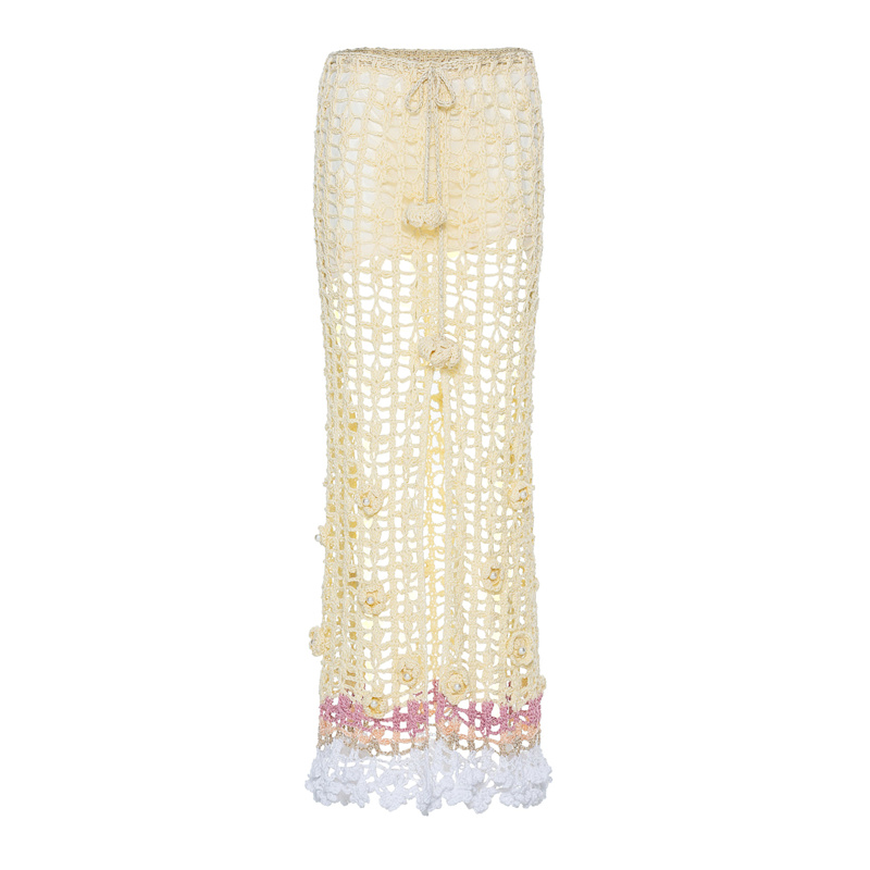 Thumbnail of Multicolor Handmade Crochet Skirt image