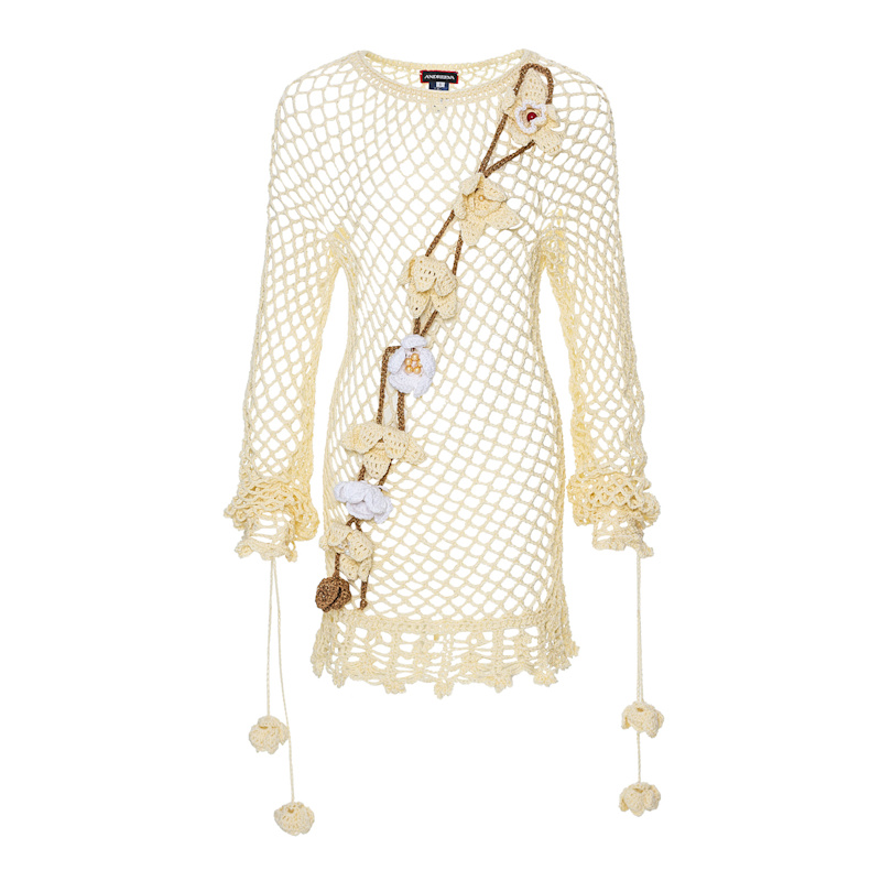 Thumbnail of Vanilla Multicolor Handmade Crochet Top-Dres image