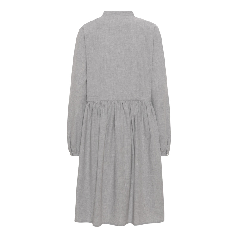 Thumbnail of Grobund Sigga Dress - The One With Buttons In Gray Melange image