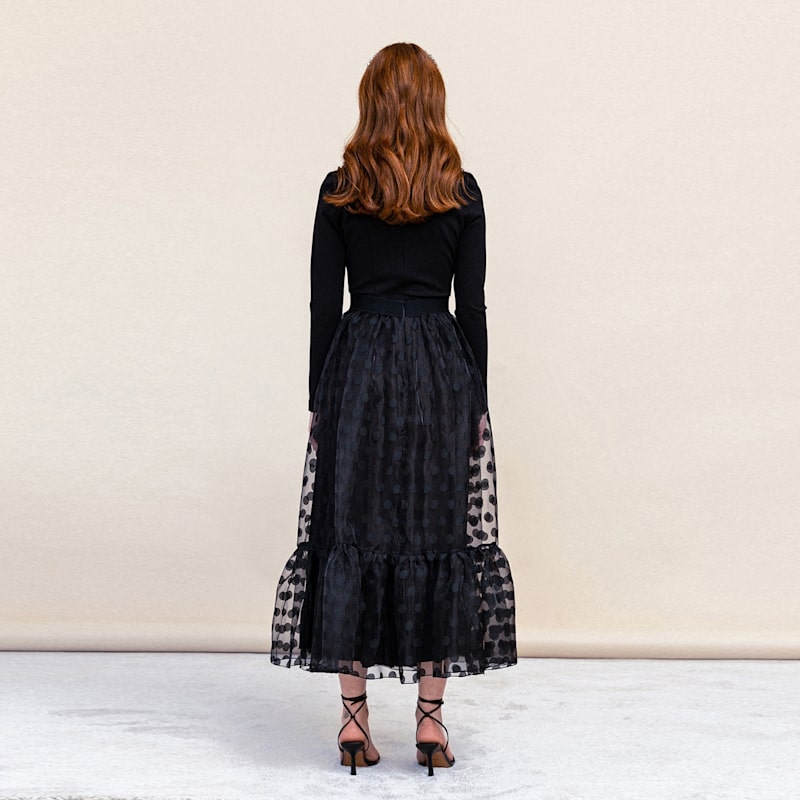 Thumbnail of Polka Dot Organza Dress image