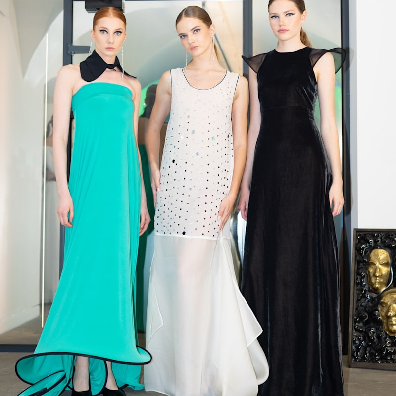 Thumbnail of Velvet Angel Sleeve Gown image