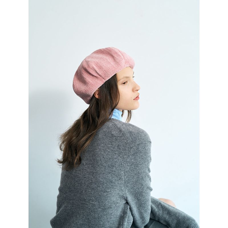 Beret Hats Cloud Beret Black Canvas Octagonal Cloud Beret Hat