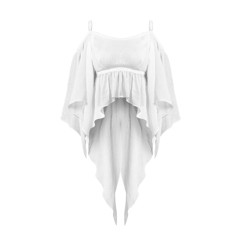 Thumbnail of Venus Blouse White - Boho Women Top image