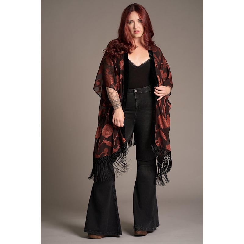 Thumbnail of Venus Fringed Kimono image