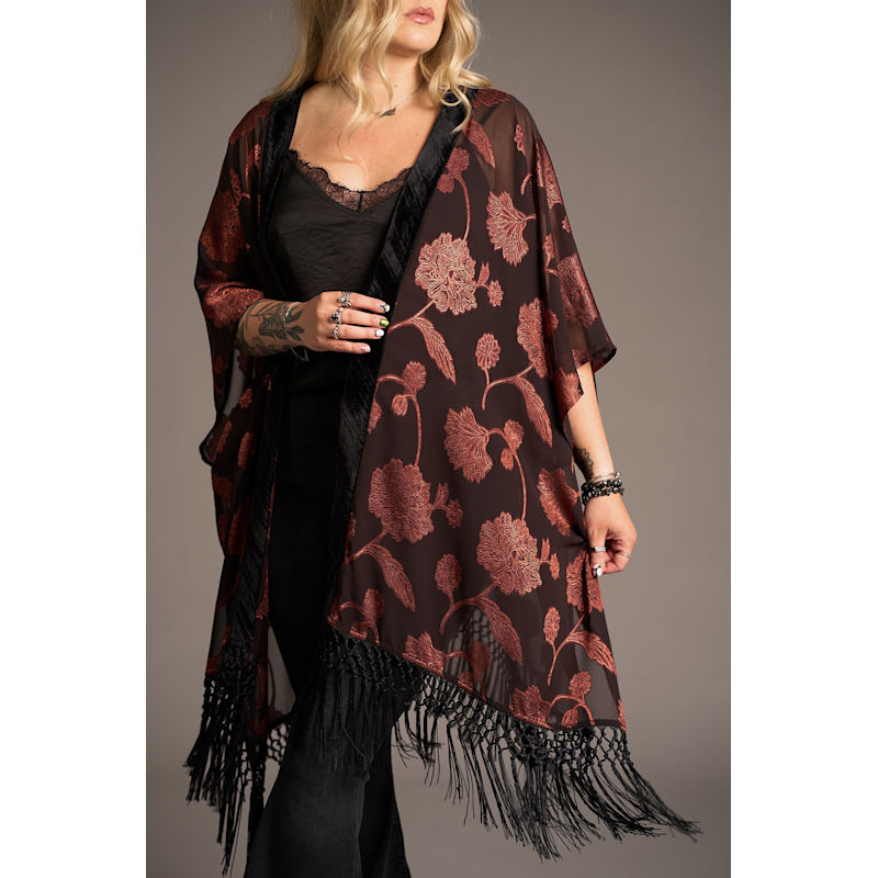 Thumbnail of Venus Fringed Kimono image