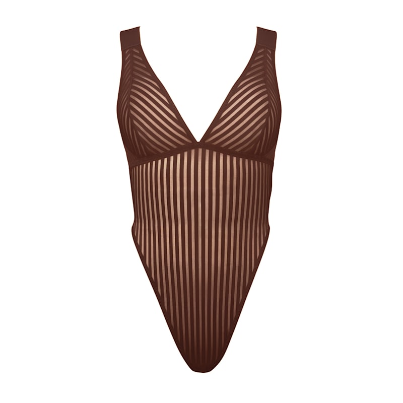 Thumbnail of Vertigo X Back Bodysuit Cocoa image