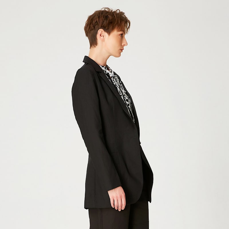 Thumbnail of Tailored Blazer Jacket - Black image