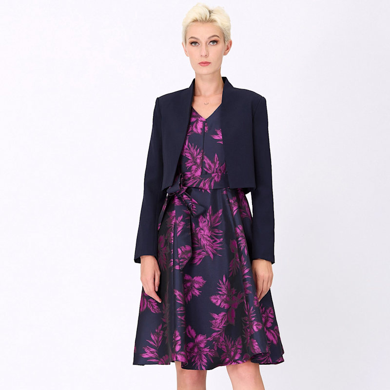 Thumbnail of Short Bolero Jacket -Navy image