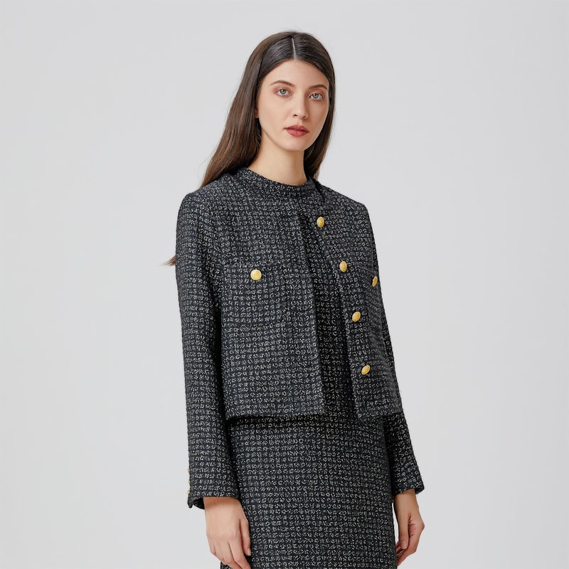 Thumbnail of Tweed Blazer Patch With Pockets image