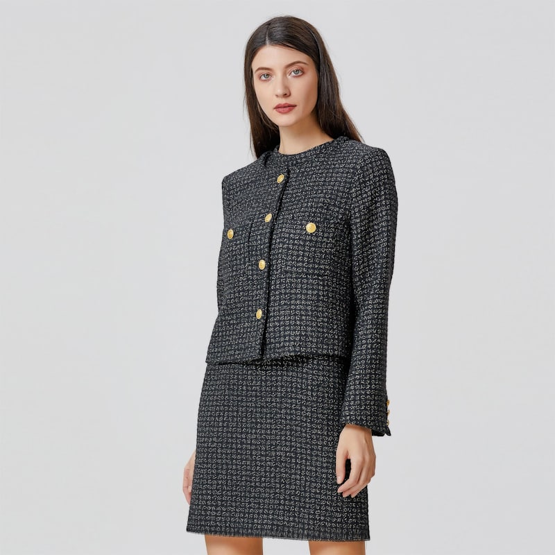 Thumbnail of Tweed Blazer Patch With Pockets image