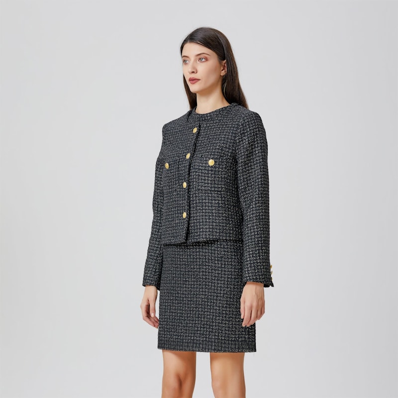 Thumbnail of Tweed Blazer Patch With Pockets image