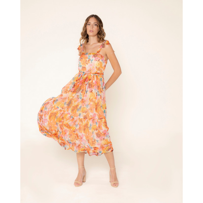 Thumbnail of Long Elegant Dress Santorini image