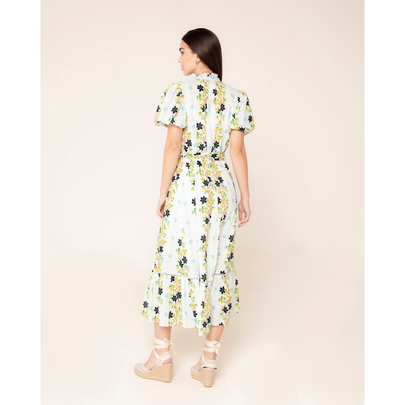 Thumbnail of Long Puff Sleeve Dress Riviera image