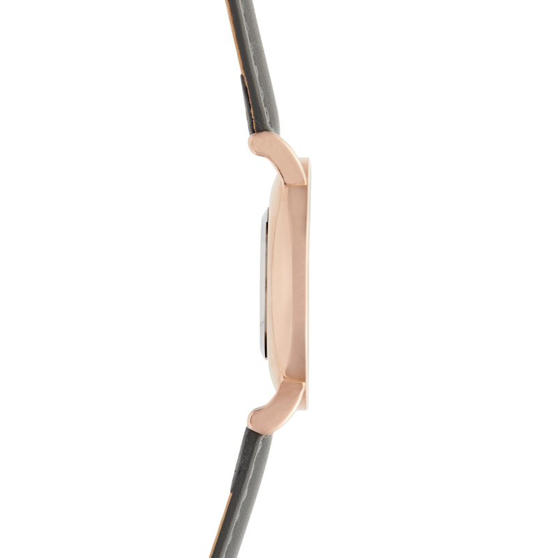 Thumbnail of Annie Apple Alore Rose Gold/White/Grey Leather Hairdresser Scissor Hands Watch image