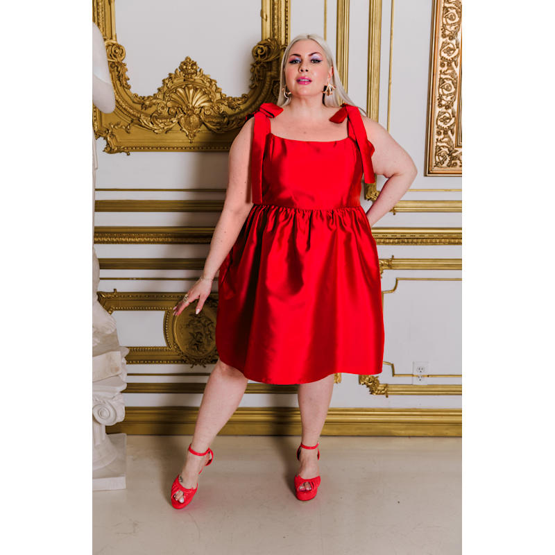 Thumbnail of Vibrato Dress In Red Rendezvous image