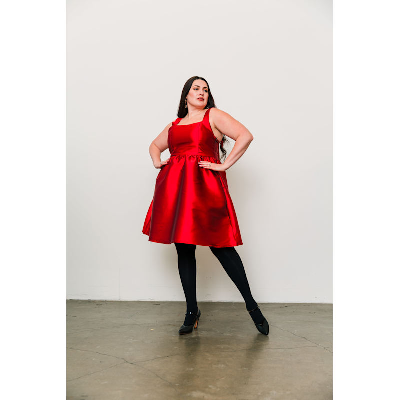 Thumbnail of Vibrato Dress In Red Rendezvous image