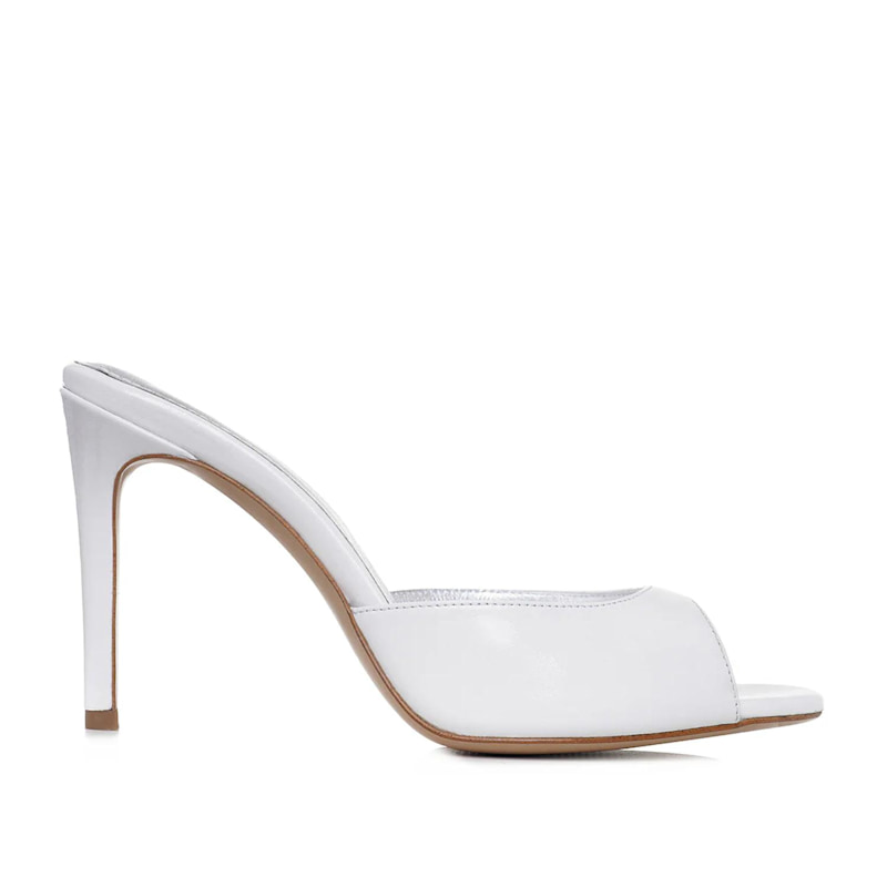 Thumbnail of Vicky Patent Leather, Round Toe, White image