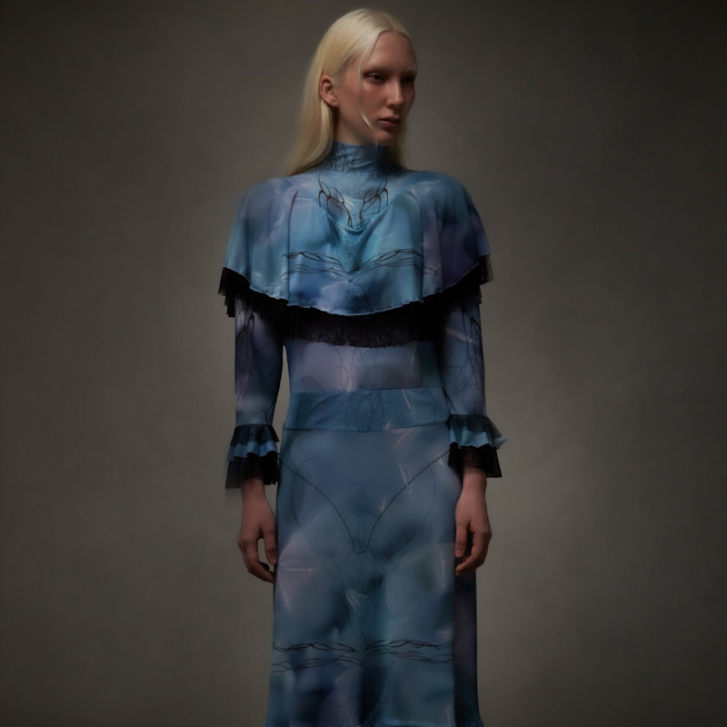 Thumbnail of Victorian Blue Dress image