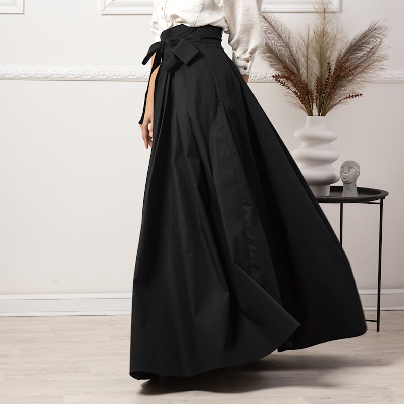 dress skirt black Circle Skirt Black XL / 24
